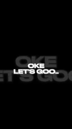 oke let's go 
