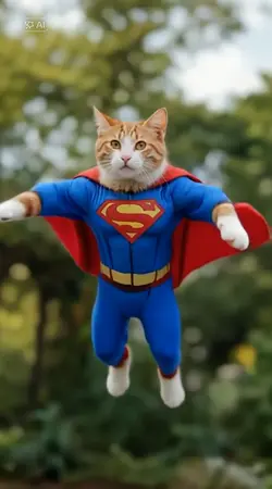Superman cat