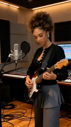 Guitar play