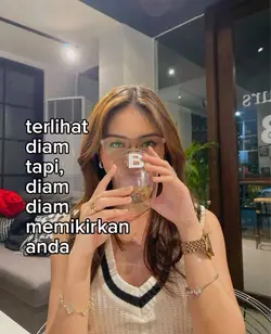 diam diam memikirkan