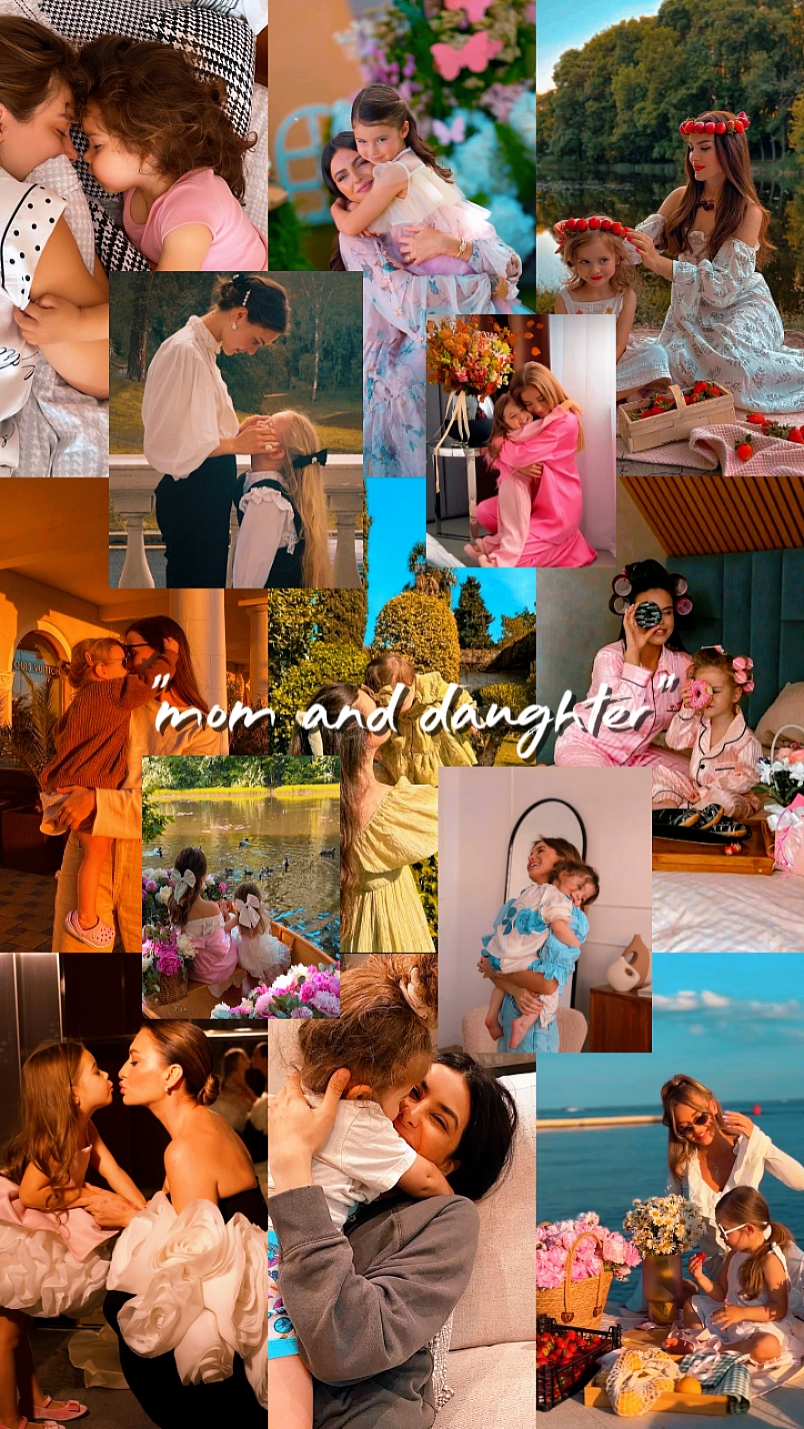 mom and daughter 
