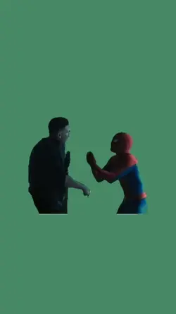 Spiderman Arguing