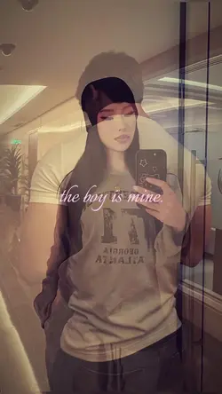 The boy is mine