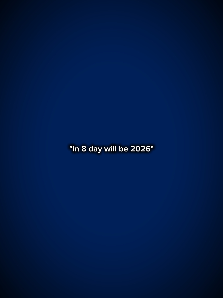 8 araw ay magiging 2026