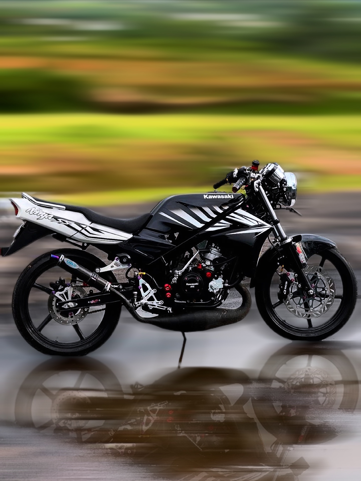 Efek Blur Belakang