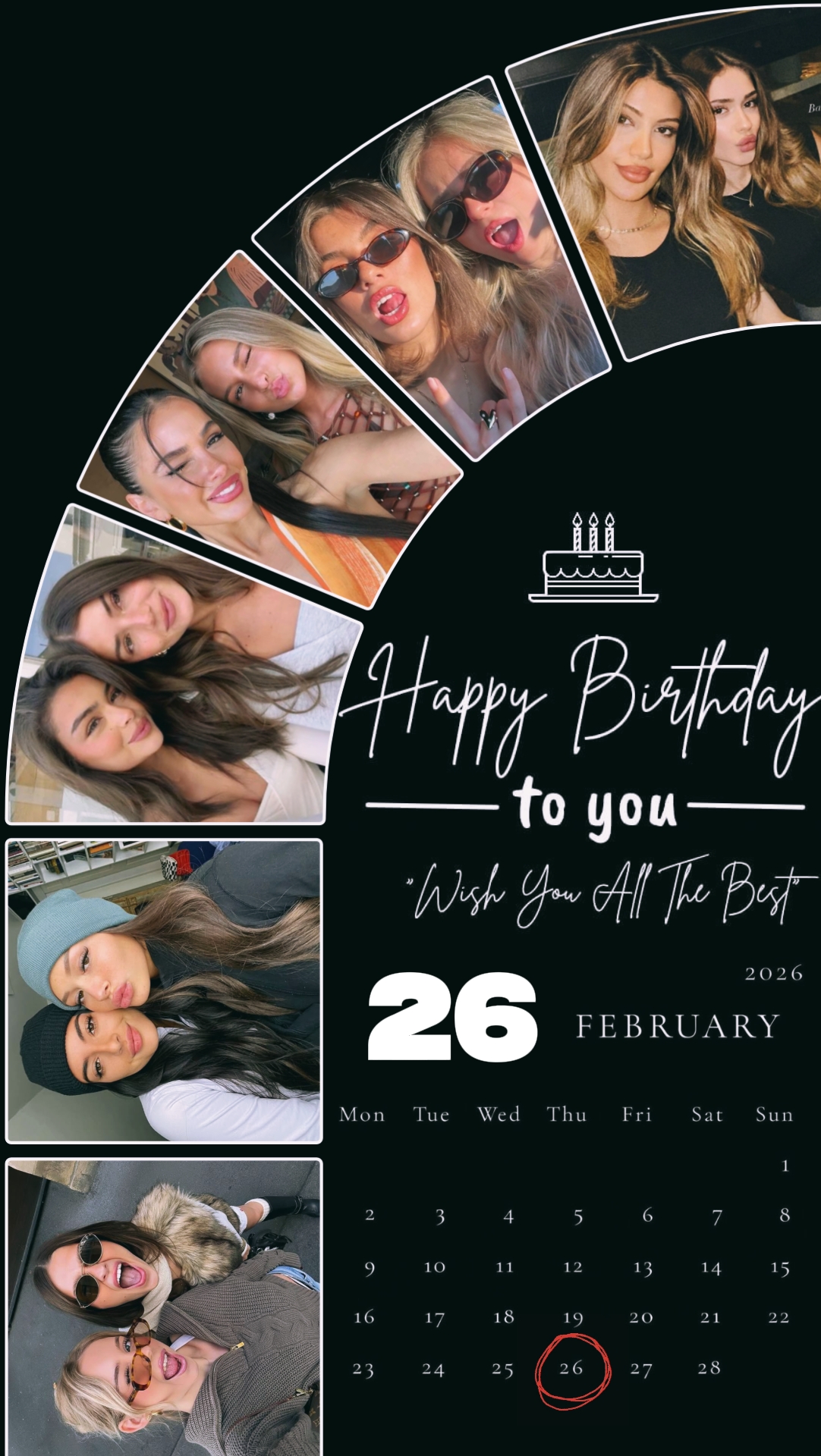 26 DE FEBRERO CUMPLEAÑOS