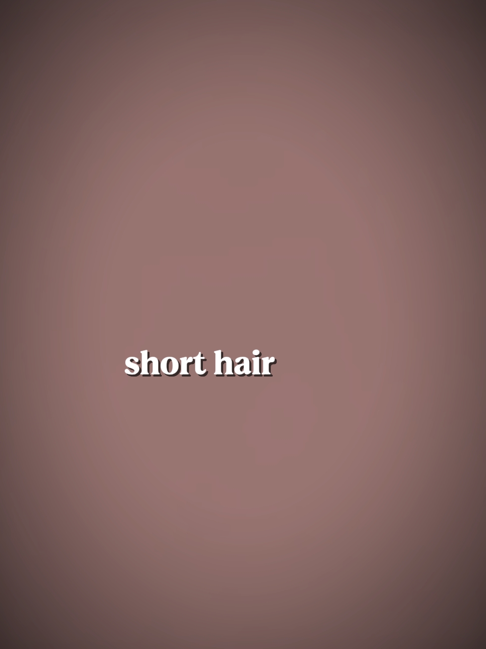 cheveux courts 