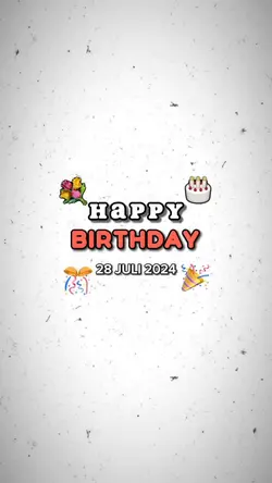hbd 28 juli 2024