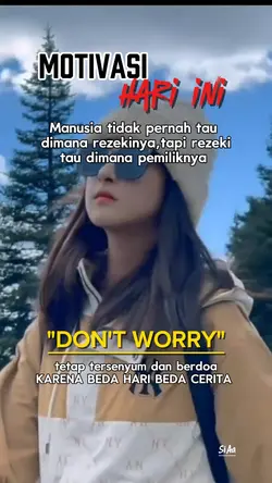 Motivasi hari ini 