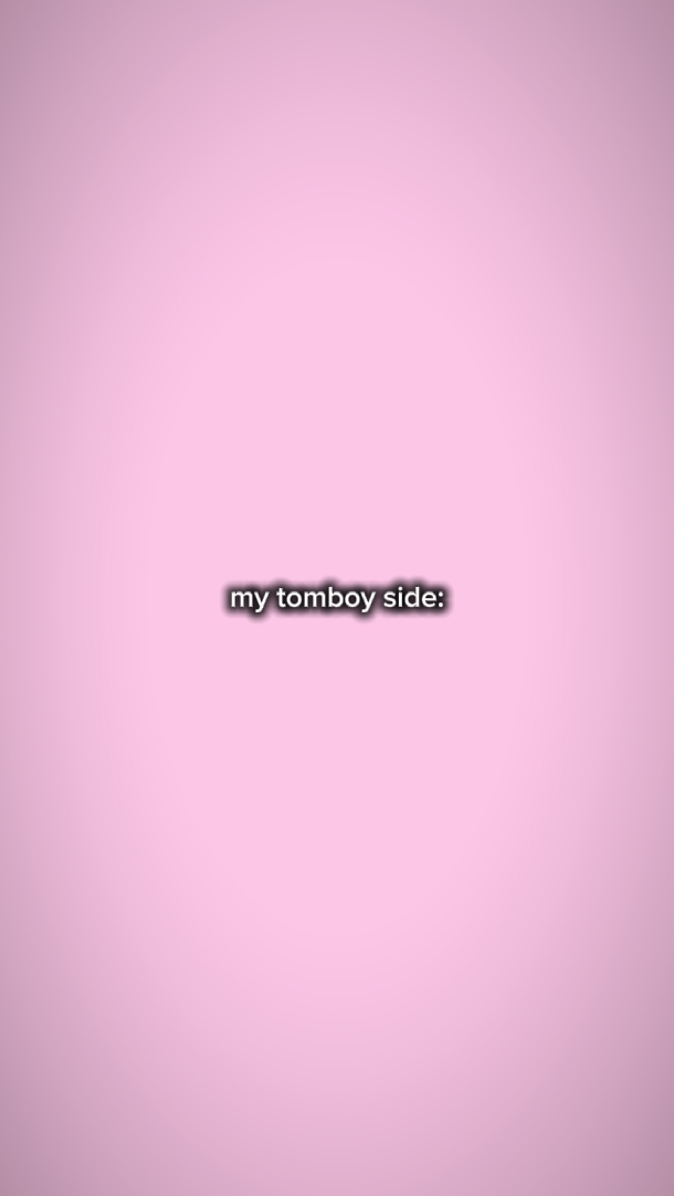 tomboy vs girly side