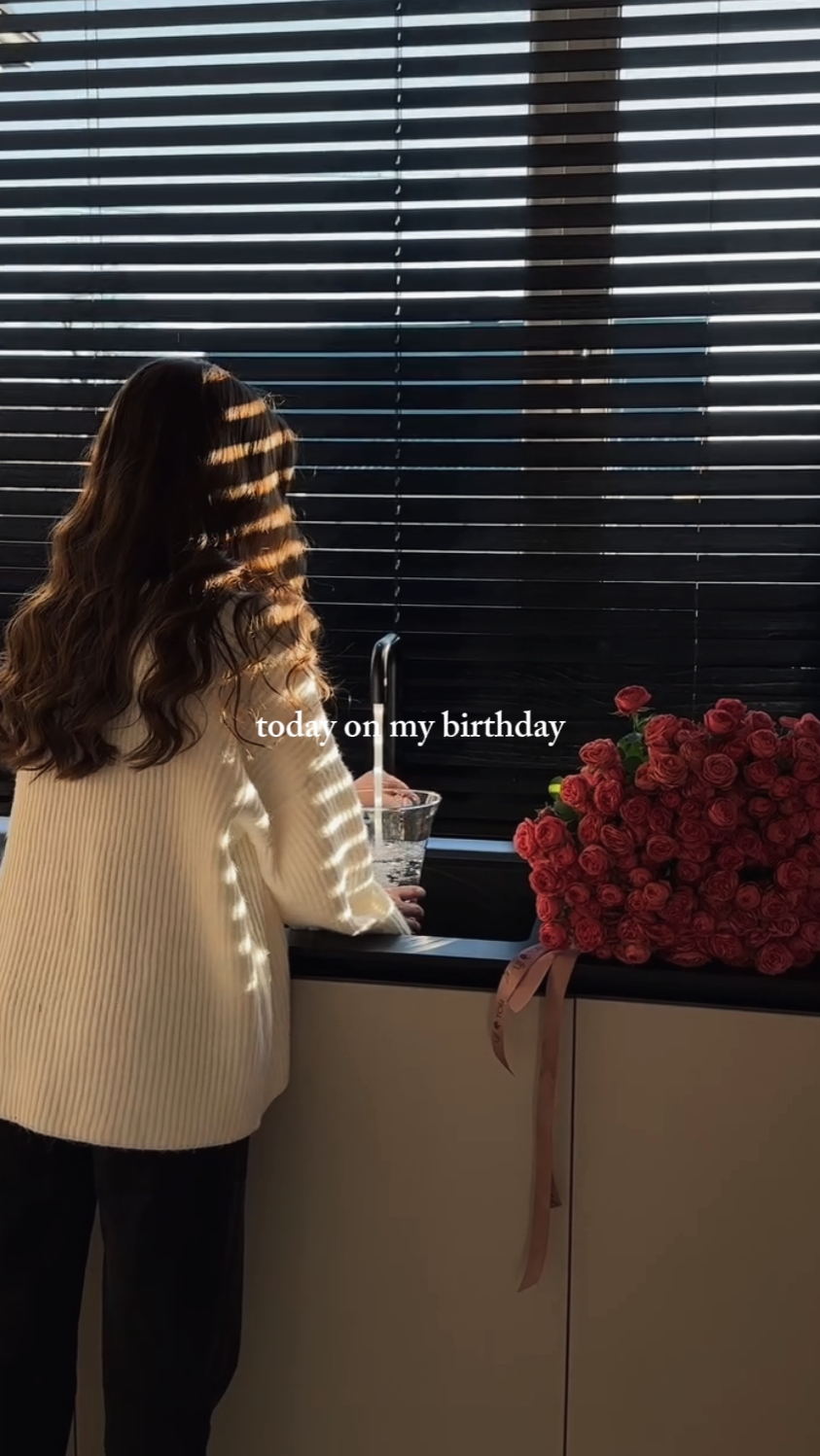 aujourd'hui pour mon anniversaire