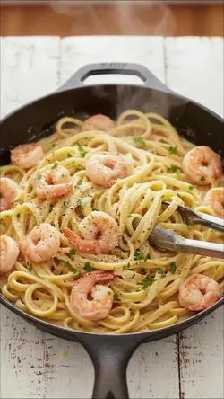 Crave-Worthy Cheesecake & Shrimp Alfredo