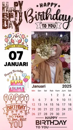 07 Januari hbd