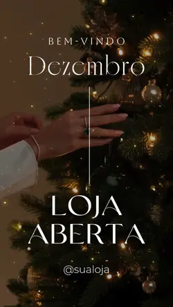 Bem-vindo dezembro 