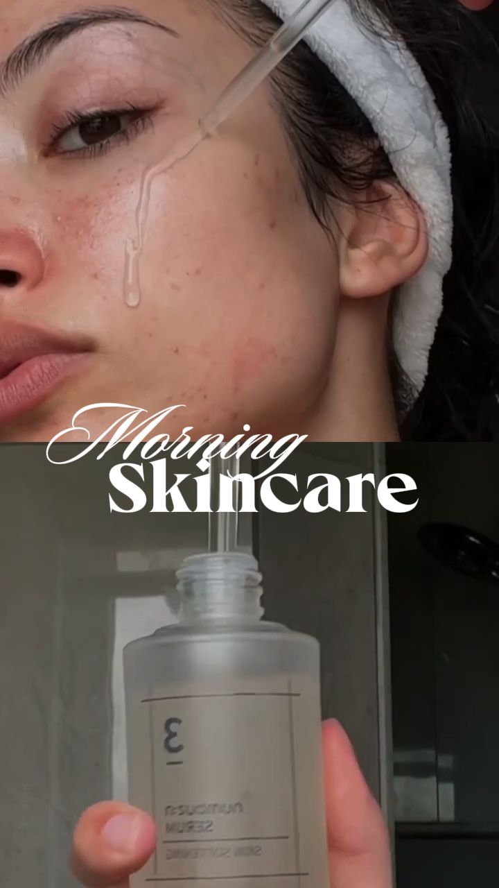 Morning skincare