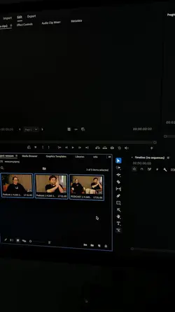 Premiere pro editing