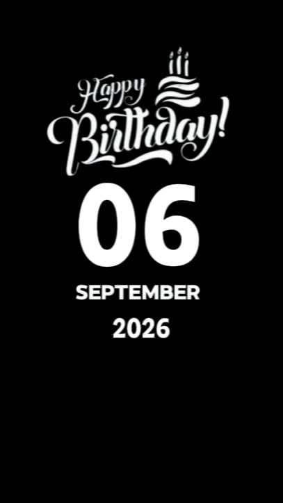 HBD MEU FILHO 