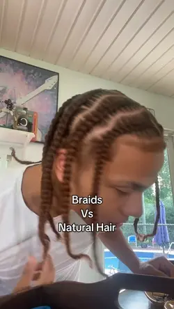 Braids vs natural