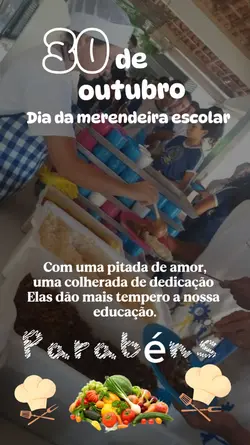 Dia da merendeira 