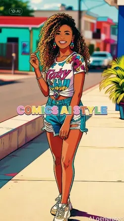 Comics style AI