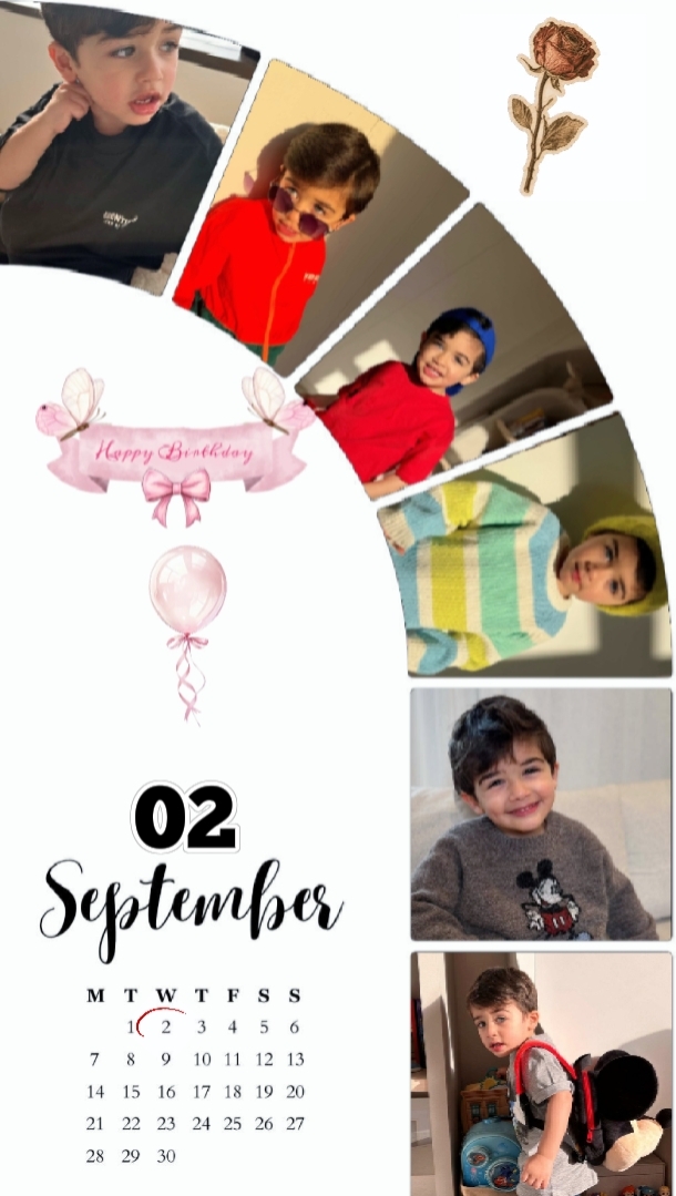 HBD SON 2 SEPTEMBER
