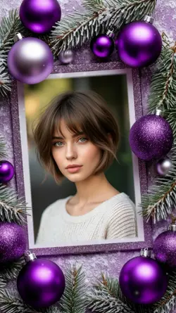 Weihnachtsfotorahmen