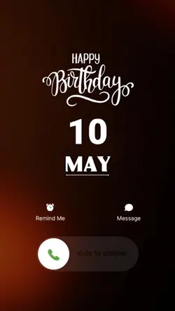 HBD 10 MAY 2026