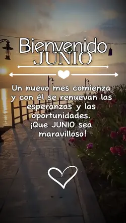 Bienvenido JUNIO