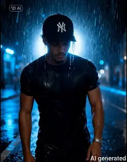 Rain photoshoot