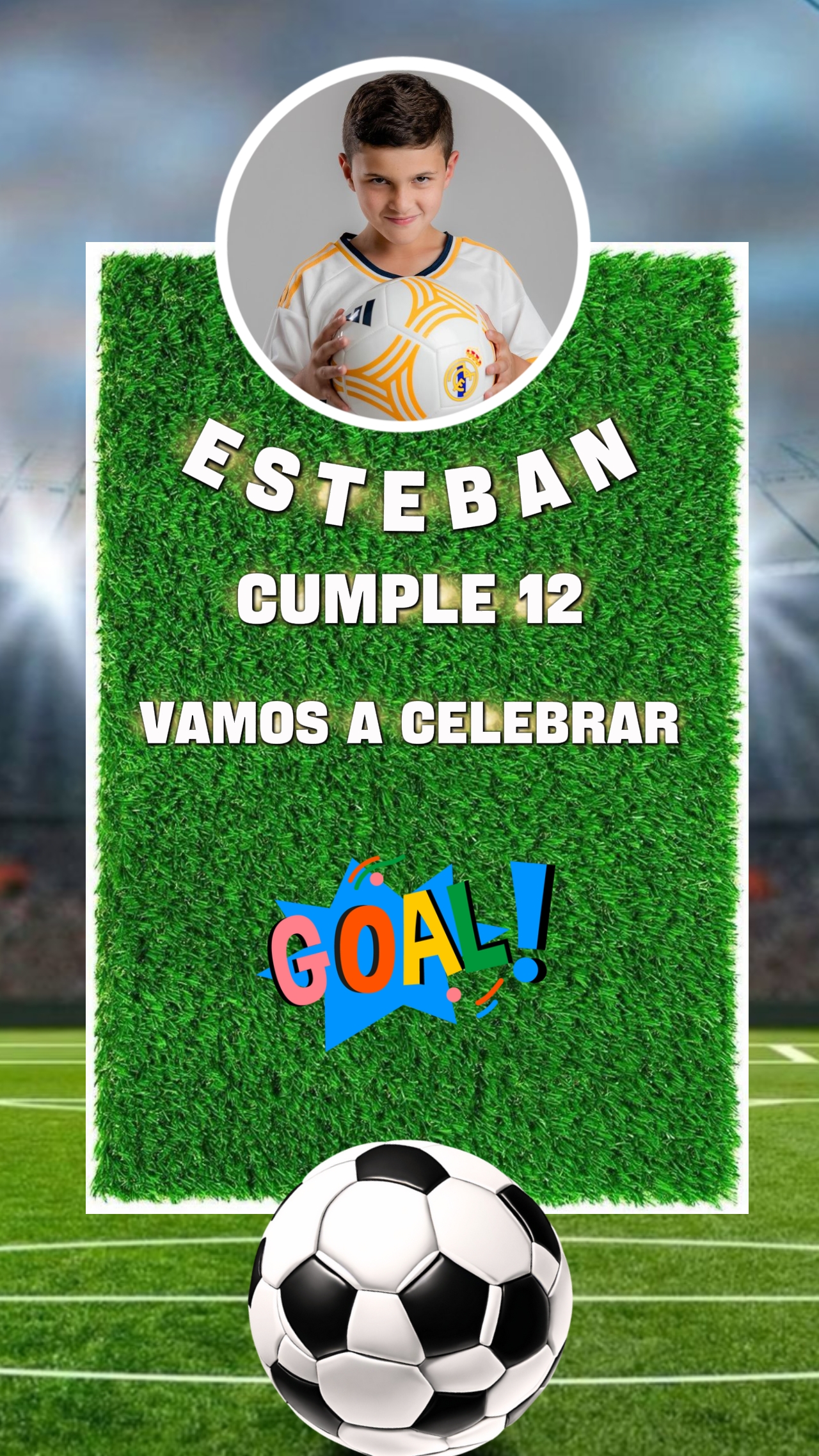 Futebol Convite 