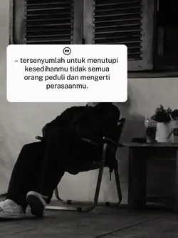 tersenyumlah 