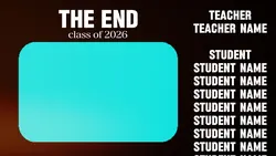 the end school