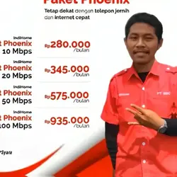 indihome テンプレート 画像2枚