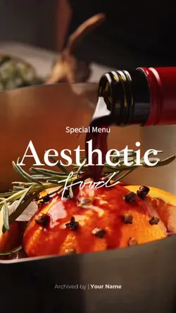 Aesthetic Food
