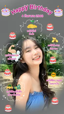 คำอวยพรวันเกิด