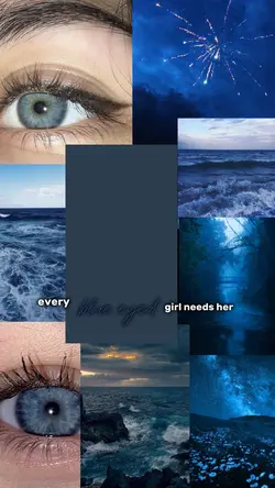 blue & brown eyes
