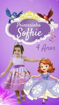 Convite princesa 