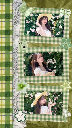frame hijau
