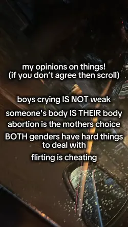 my opinions!