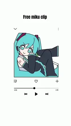 Free miku clip