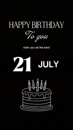 21 july birthday
