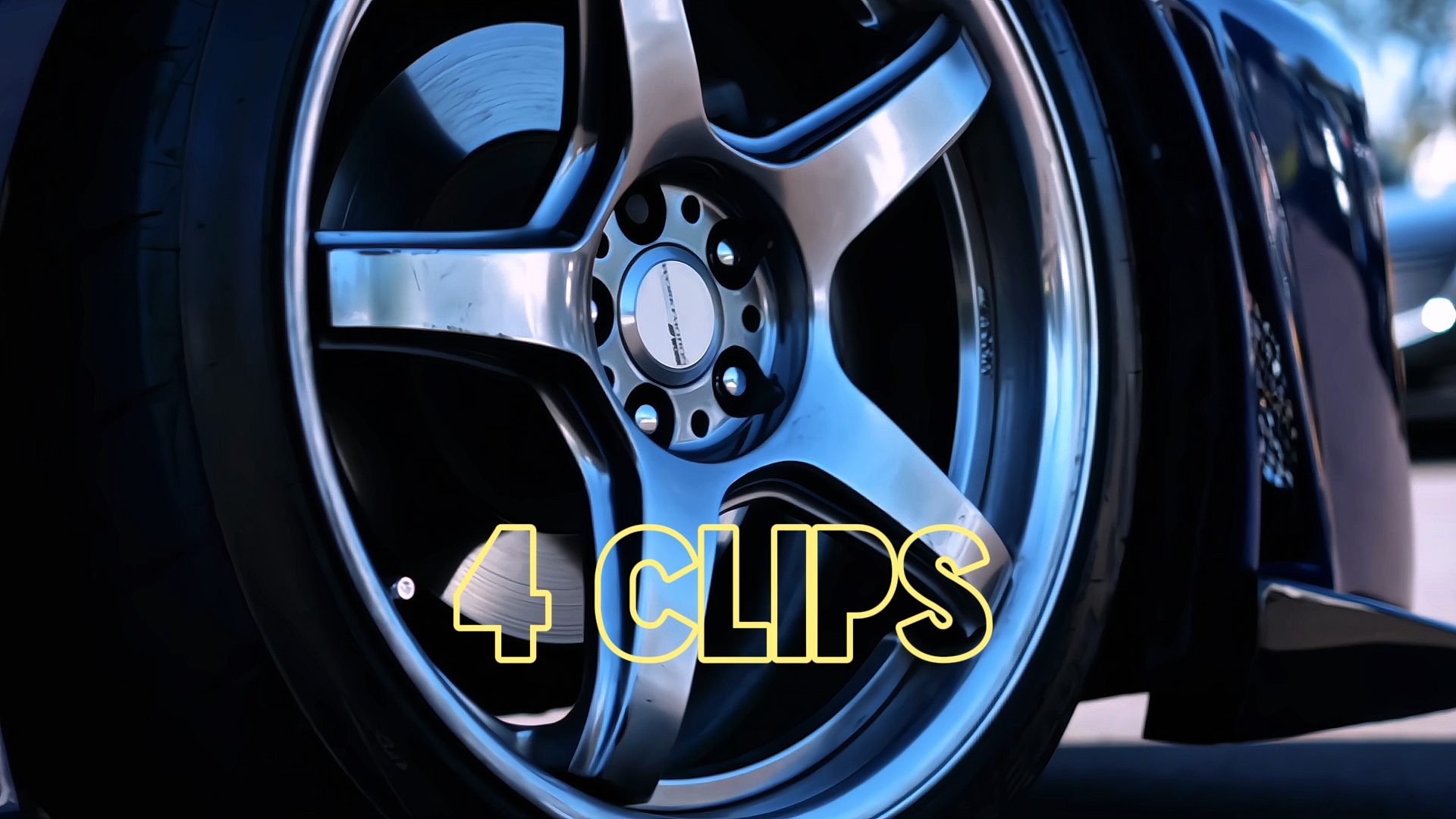 EDICIÓN DEL COCHE DE 4 CLIPS