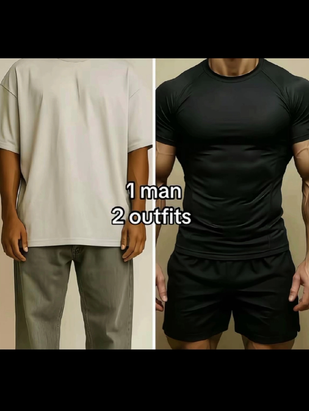 1 homem 2 roupas 