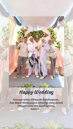 Ucapan happy wedding