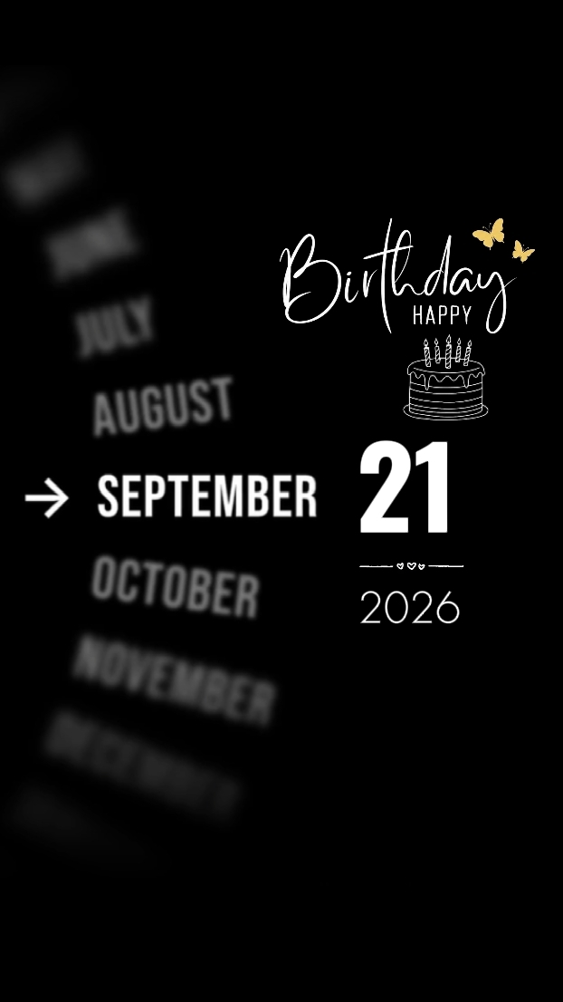 BDAY LOVE 21 SEPTEMB