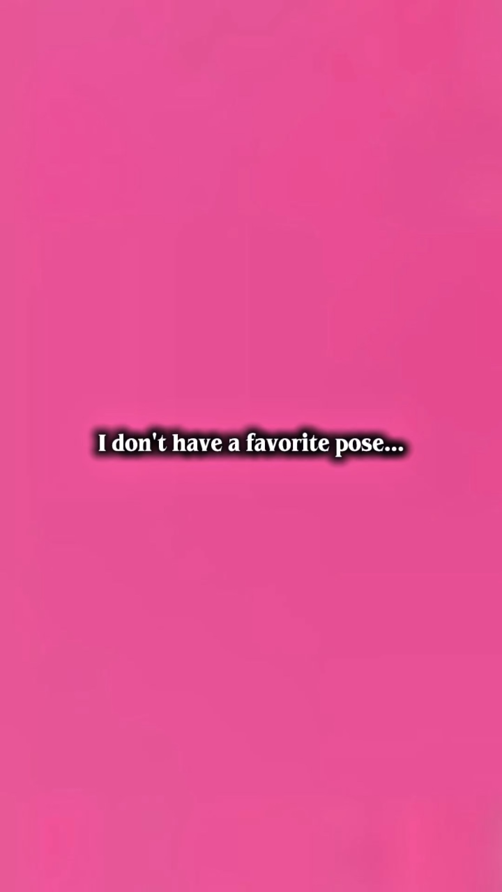 favorite pose