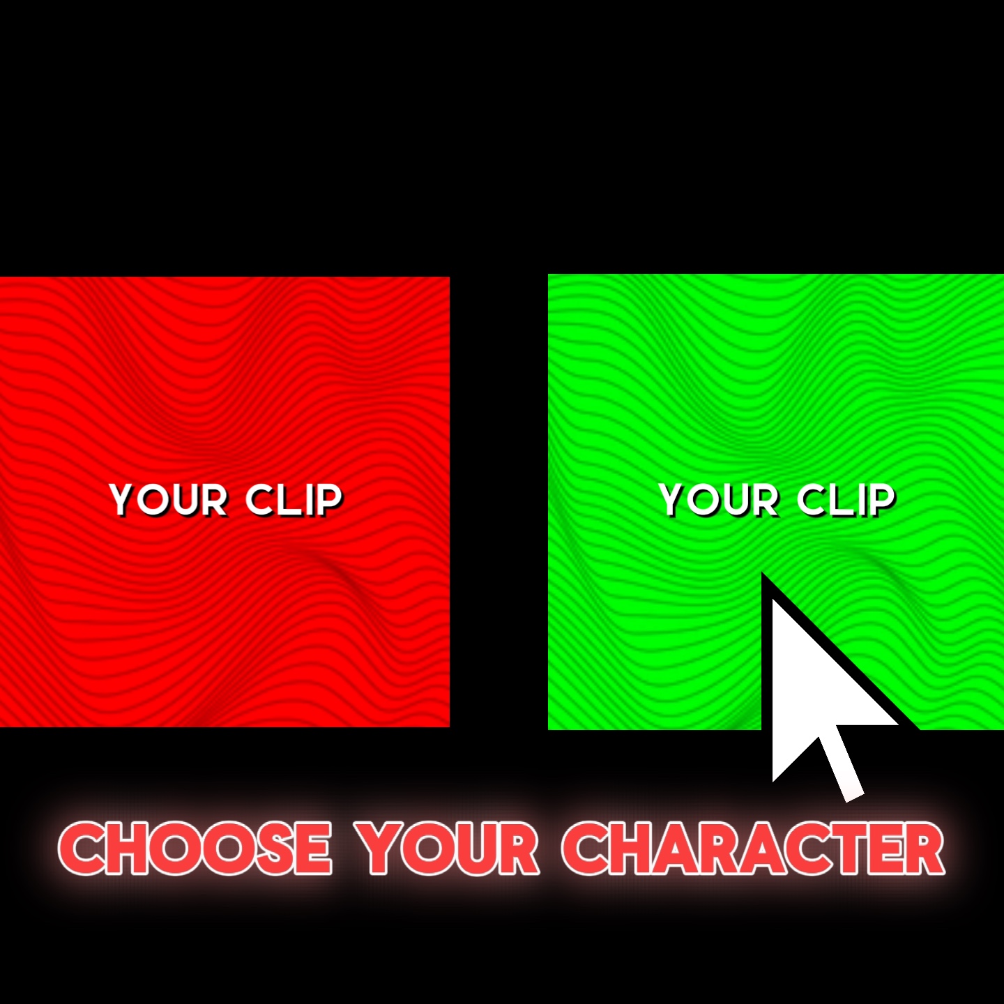 CHOOSE UR CHARACTER