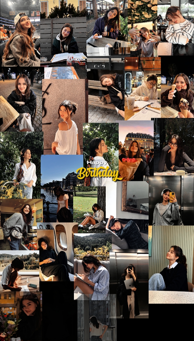 Fille d'anniversaire