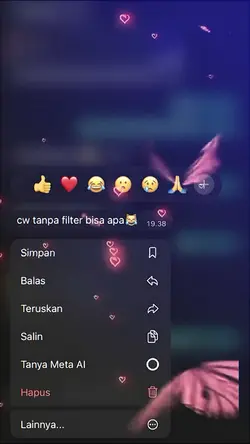 cw tanpa filter bisa