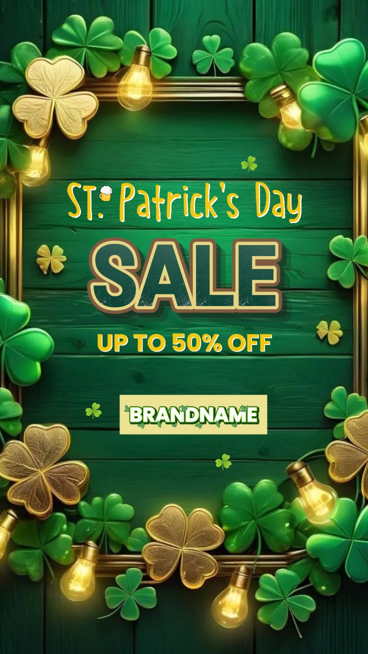 St. patrick's Sale